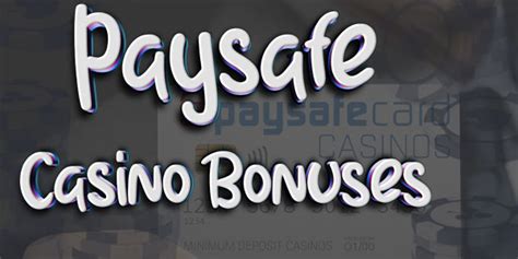 paysafecard online casino bonus